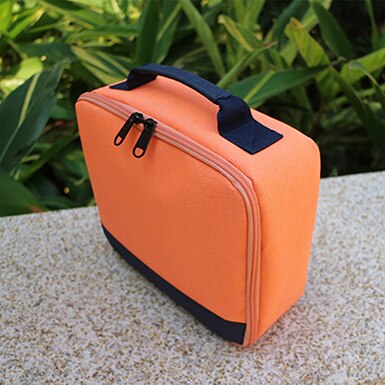 ALSTON, proyector LED Original, bolsa de almacenamiento multifunción para Mini proyector YG420 C80 T6 GP9 y así sucesivamente: Orange