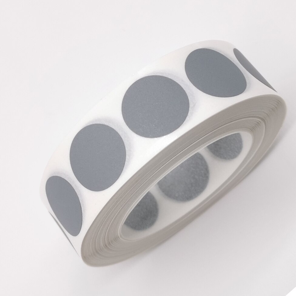 500Pcs 1"Inch Scratch Off Stickers Round 25*25mm Blank For Secret Code Cover Home Game Wedding Message