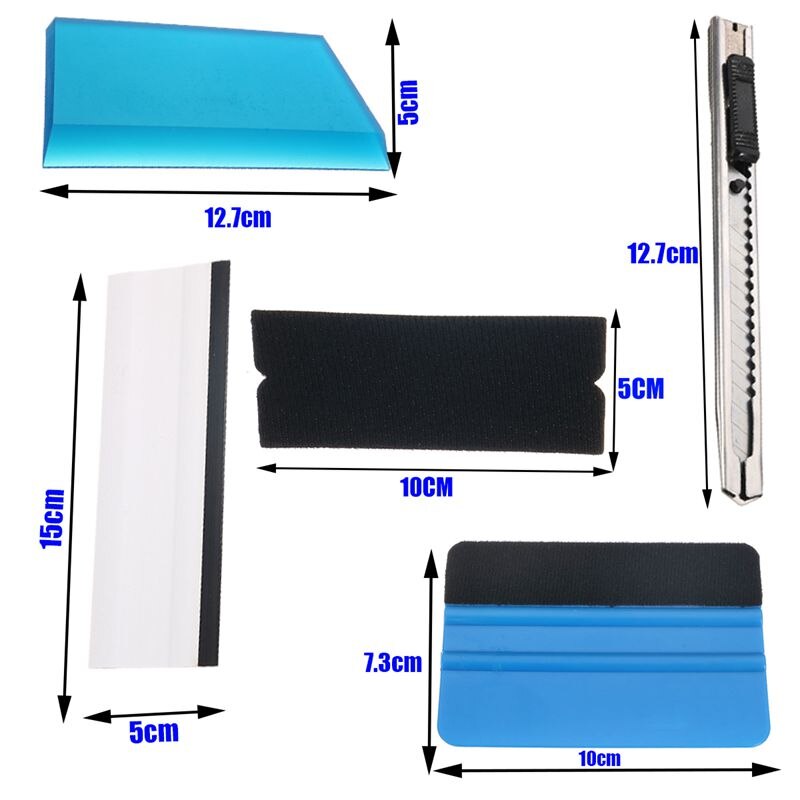 28 In1 Car Window Film Tint Tools Kit Wrap Application Squeegee