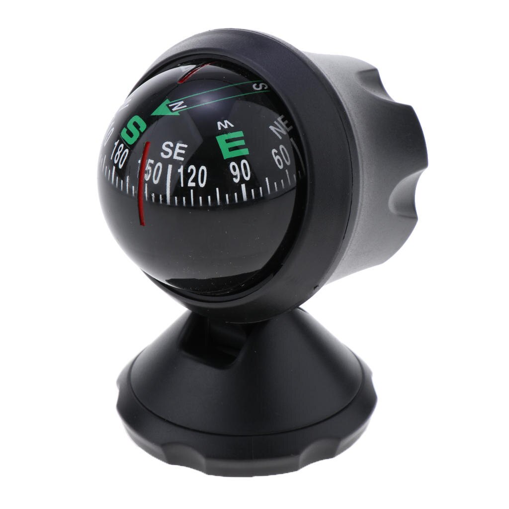 Drehbare Kompass Navigation Ball Armaturenbrett-halterung für Auto Marine Boote