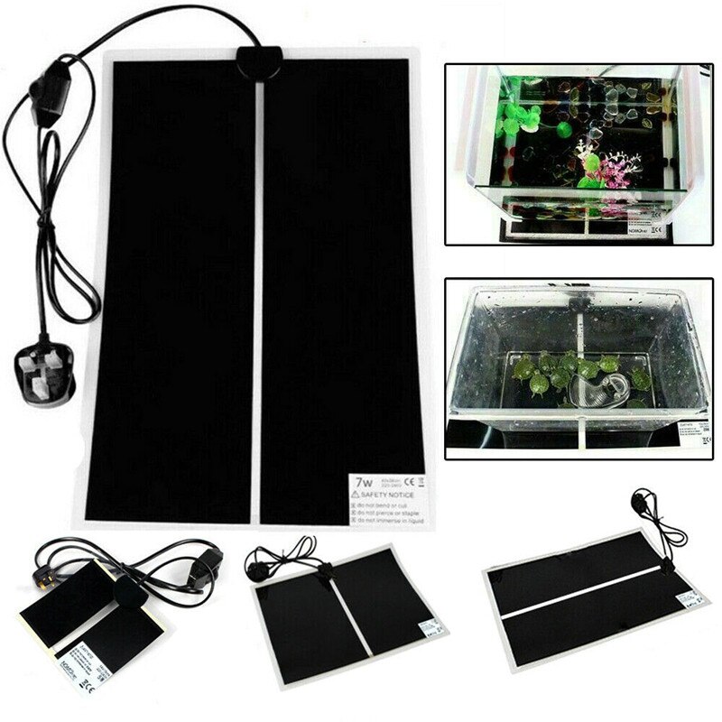 Reptile-tapis chauffant avec contrôleur de Thermostat | Tapis Vivarium chauffant