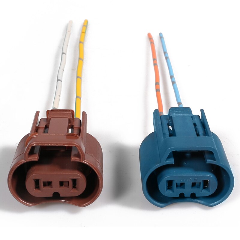 Yccpauto 2 stk  h8 h11 sokkel ledningsnett 9005 hb3 9006 hb4 holder kontakt auto billykter tåkelysfot