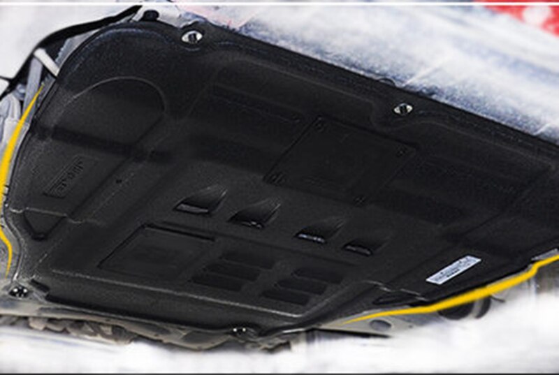 Voor Chevrolet Equinox Onder Engine Guard Board Splash Shield Modder Spatbord Plaat Cover Zwarte Auto Bodem Mudapron Spatbord Deksel