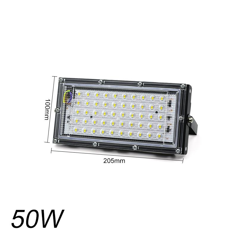 Led-Schijnwerper 50W 100W 150W Ip65 Waterdichte Ac 220V Outdoor Schijnwerper Led Reflector Straatverlichting Landschap Verlichting