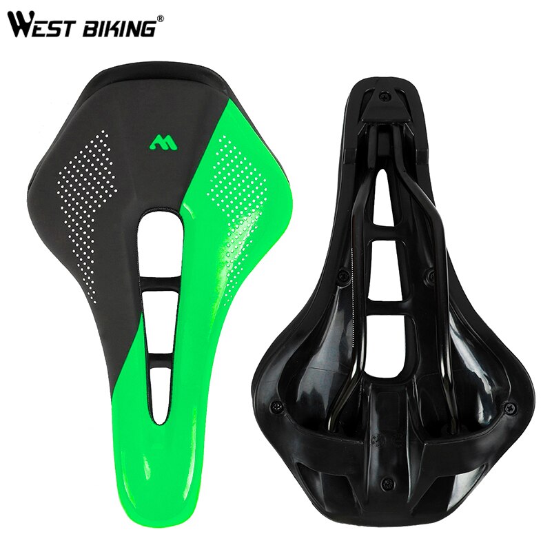 West bike bike sadel pu cykel sadel sits mtb road bike framsäte cykelsadel för män andas ihåliga kudde mtb