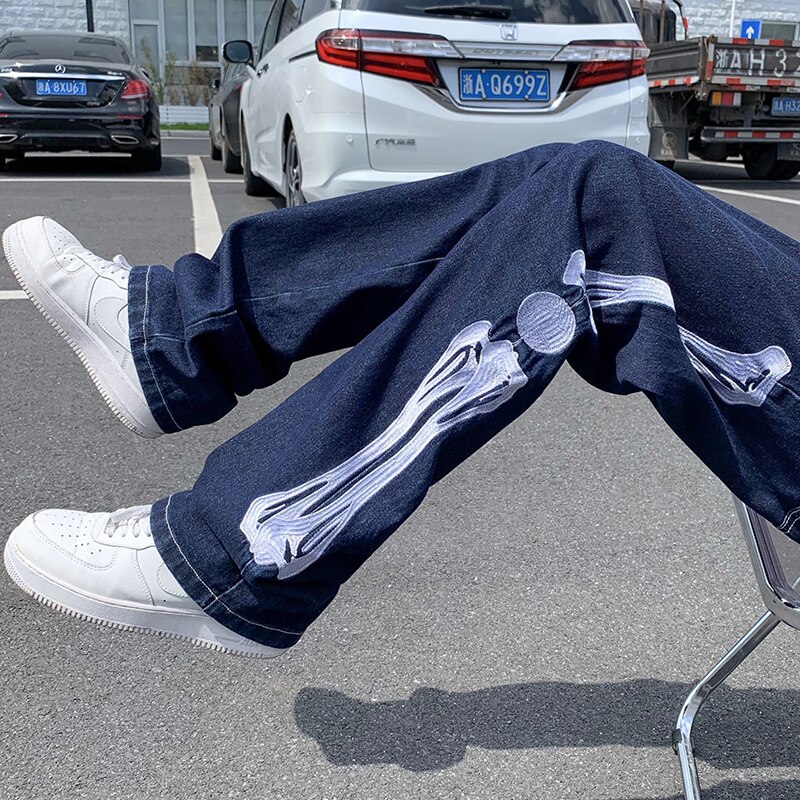 jeans larghi uomo hip hop
