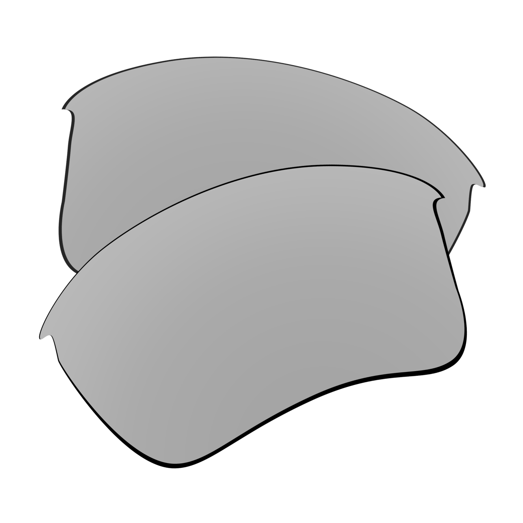 Lentes de substituição polarizadas snark para óculos de sol oakley half jacket 2.0 xl (apenas lentes)-várias escolhas