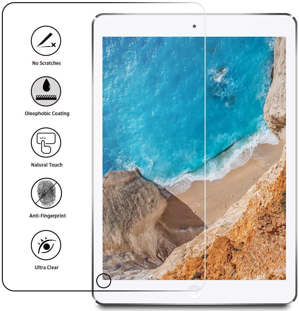 For iPad 8th 7th Generation Screen Protector 10.2 inch Tempered Glass Screen Film For iPad 10.2 Glass Cover