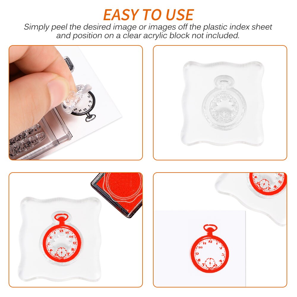 DIY Calendar Clear Stamp Planner Transparent Silicone Stamps For Seal Block Journaling Scrapbooking And Photo Album Decoration