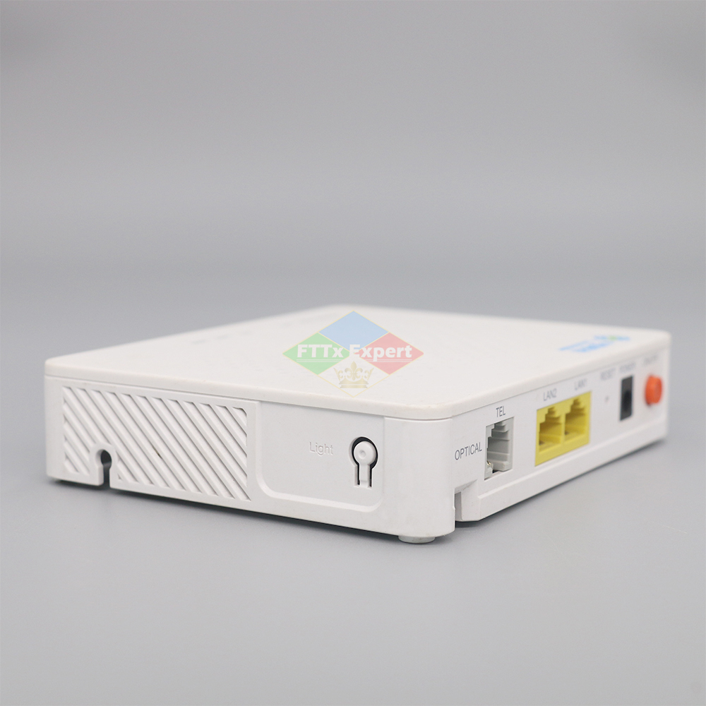 GPON ONU ZXHN ZTE F603 , 2 lan + 1 protocole SIP vocal, interface anglaise originale avec mobile chinois, nouveauté 100%