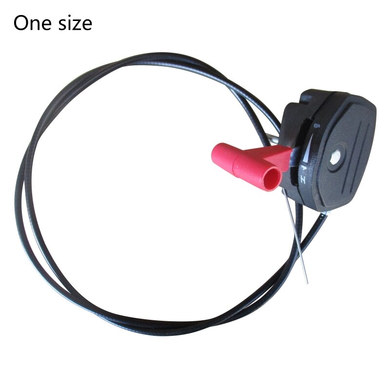 Throttle Choke Cable with Control Switch Lever Handle for Lawnmower Lawn Mower Mower Parts Garden Tools Universal
