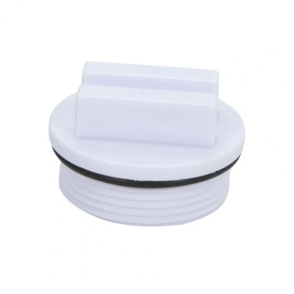 Zwembad Afvoer Plug Plastic Zwembad Plug Stopper Zwembad Afvoer Plug Zwembad Stopcontact Zwembad Stopafvoer Afdekking Zwembad Afvoer Deksel: WHITE
