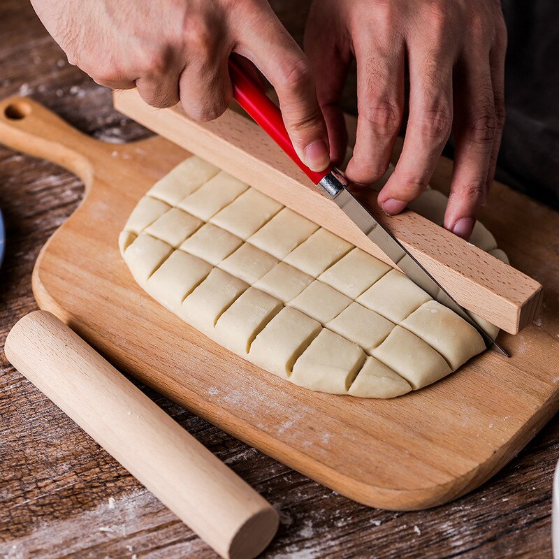 Rolling Pin Gummi Holz, Professionelle Pastry Dough Roller, 3 Verschiedene Größe, Backen werkzeuge