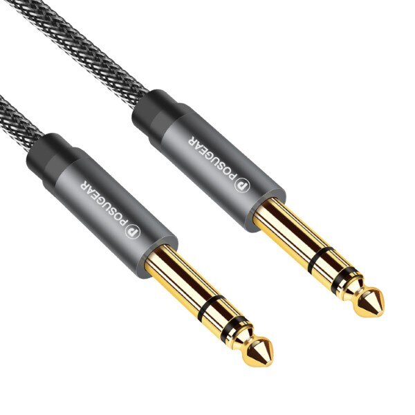 Kabel 6,35mm 1/4 Posugear Flechten Nylon (Renoviert A +)