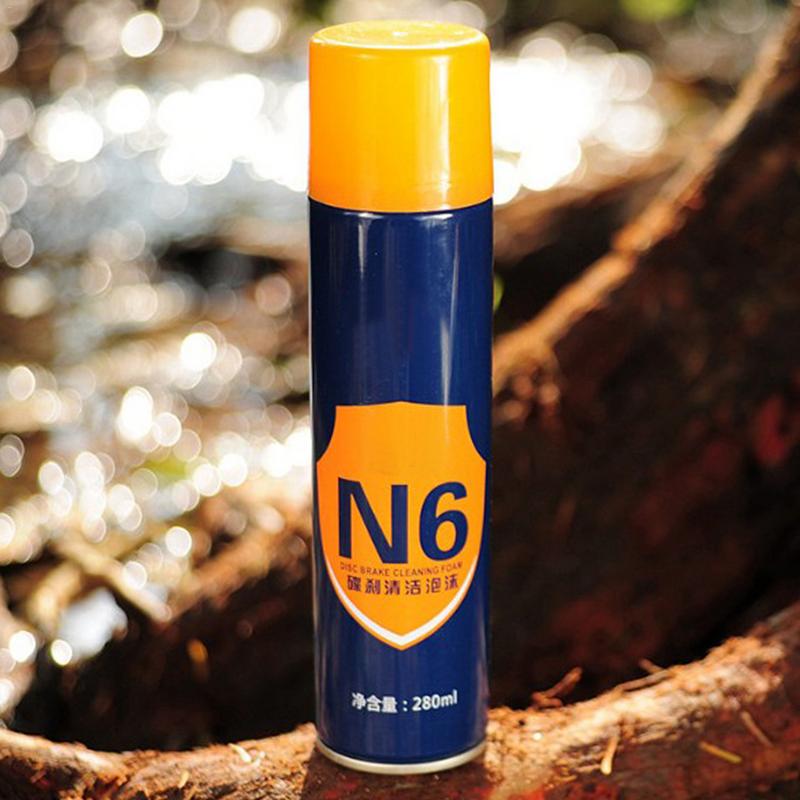 Bicycle Motorcycle cleaner Disc Brake Cleaning Foam Spray Brake Pad Cleaner Remove Oil Pollution Maintenance N6