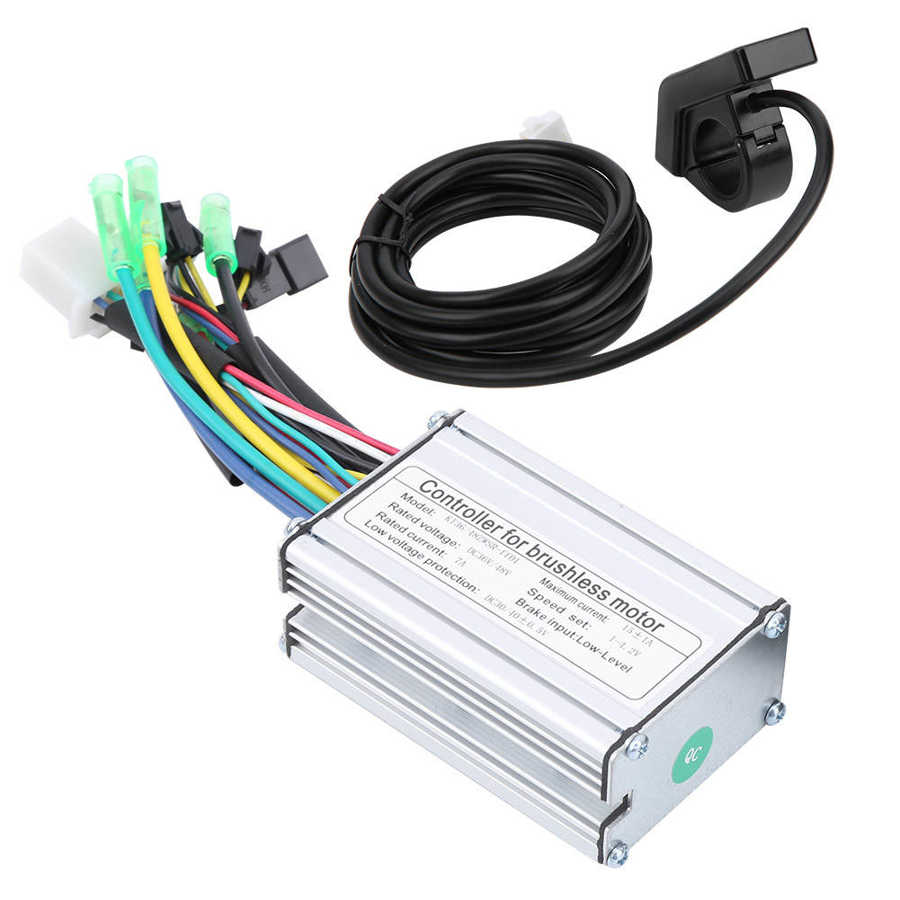 Elektrische Fiets Onderdelen 36V/48V 15A Borstelloze Controller Elektrische Fiets Kt LCD4 Scherm Kit Normale Connector