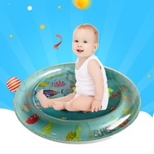 Aufblasbare Wasser Pad Spielzeug Baby Klopfte Umwelt Freundliche PVC Aufblasbare Prostrate Wasser Spiel Kissen Interaktive Spielzeug Für Ch