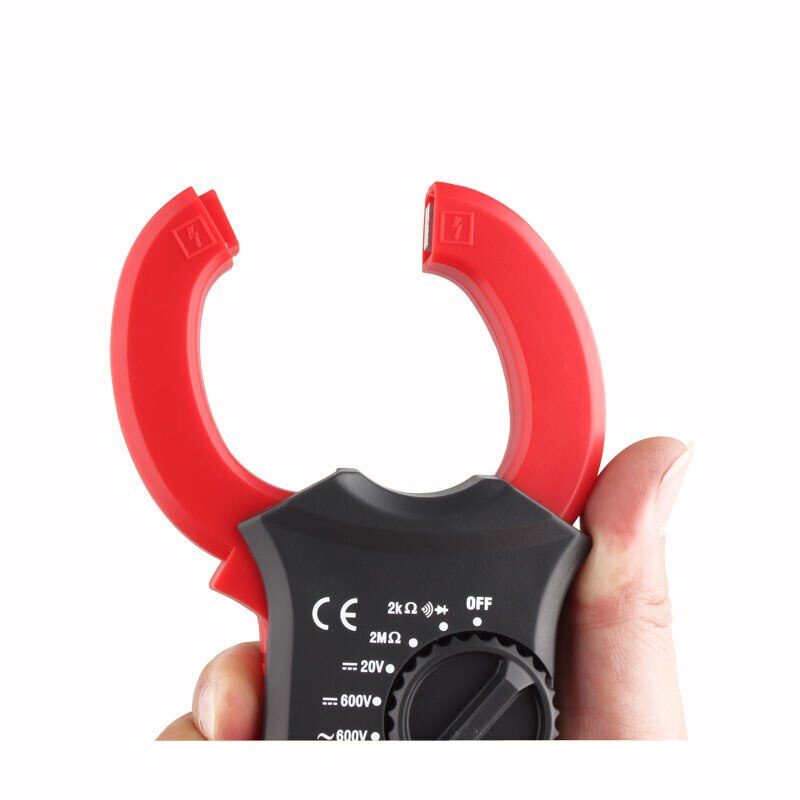 SZBJ BM528A Handheld Digital Clamp Meter Multimeter 20A- 600A Resistor Ammeter Automatic Power Off Buzzer