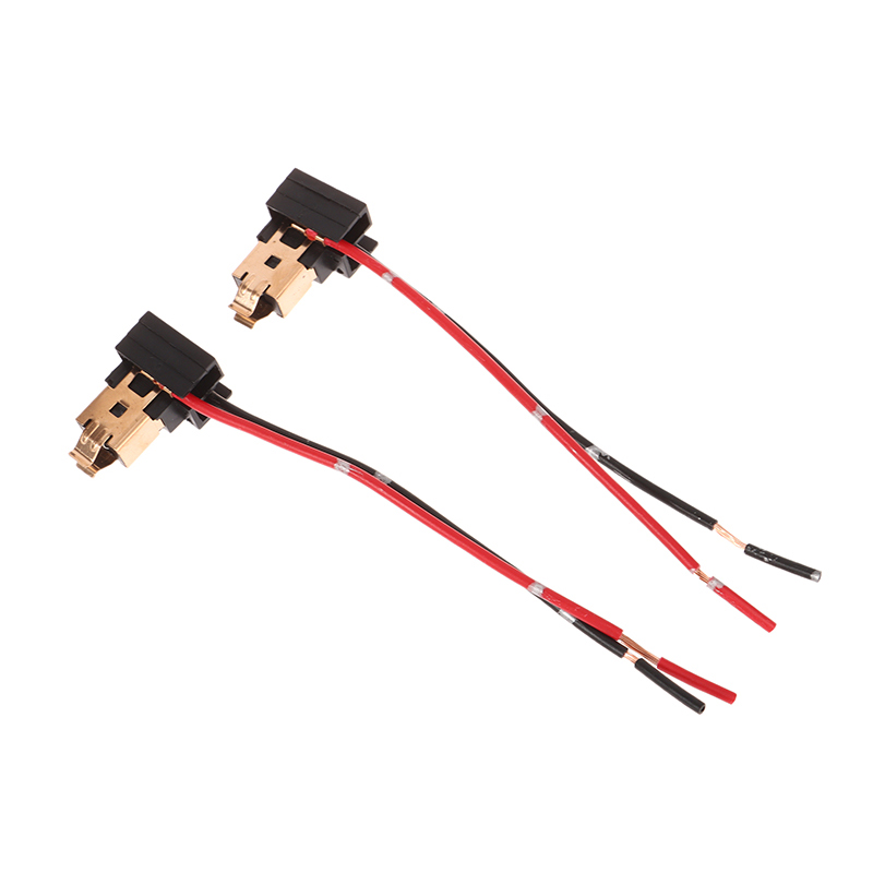 2Pcs Socket Wiring Light Socket Harness Car Accessories Adapter Lamp Holders Copper Core H1 H3 12V Power Source Connection Cable