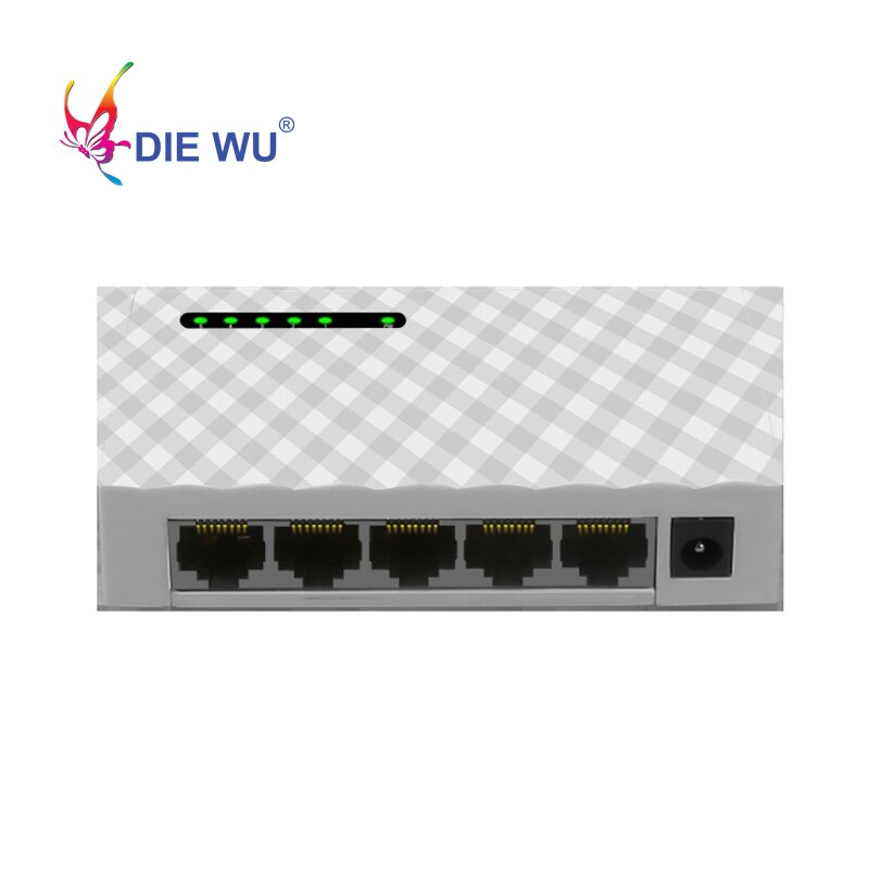 5 portas gigabit rede switch 10/100/1000 mbps ethernet adaptador de rede ue ou eua plug alta qualidade