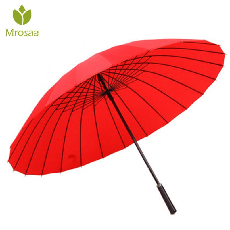 Big Umbrella Men 24 Ribs Automatic Open Golf Umbrella Male Commercial Compact Large Strong Windproof Parasol Regalo Hombre XX18: 1