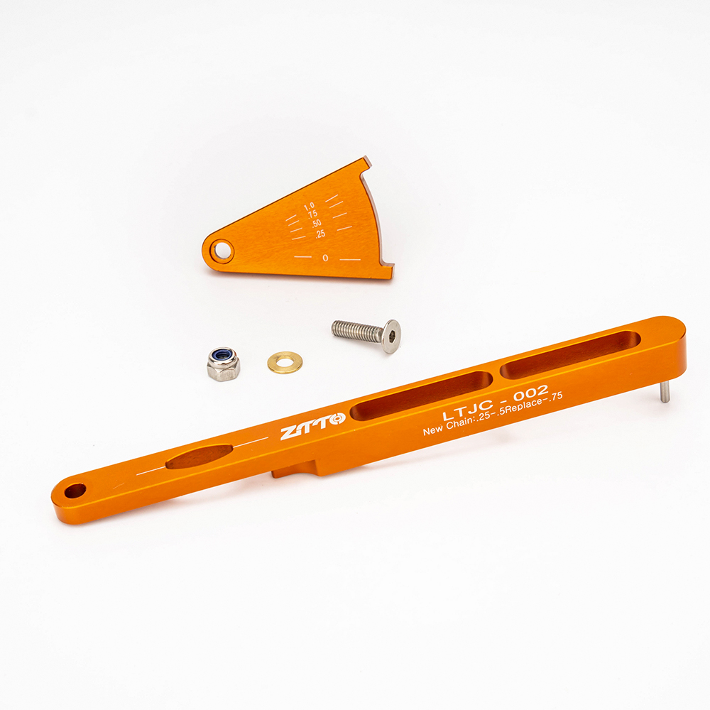ZTTO-Herramienta Universal para indicador de desgaste de cadena de bicicleta, herramienta de eslabón de cadena, herramienta de reparación de ciclismo de aleación de aluminio