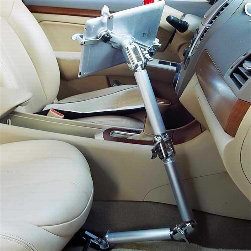 Tablet Holder Clamp Table Foldable Multifunction Car Stand Aluminum 360 Rotation Wall Mount Bed Bracket for iPad Air Mini 7-11''