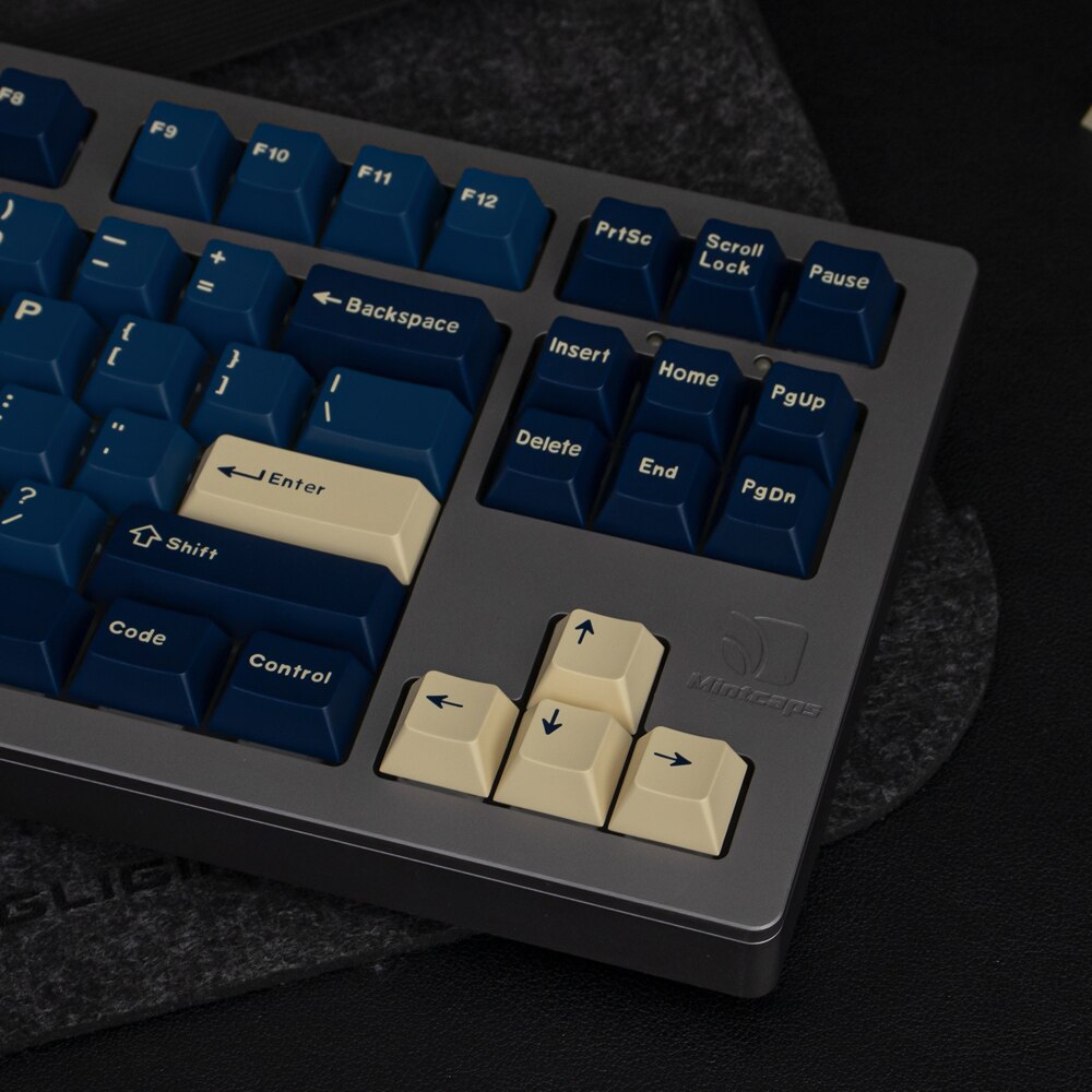 192 teclas GMK Clones matrix-01, teclas de perfil Cherry, doble disparo para teclado mecánico 1.75U 2U Shif ISO Enter Key