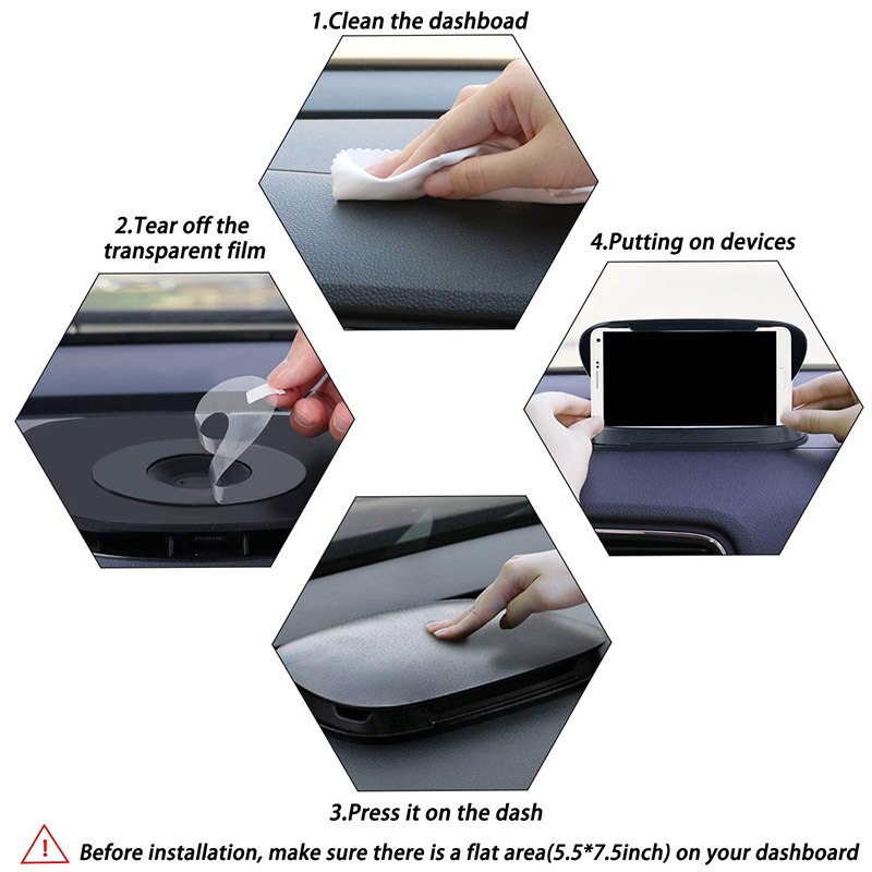 Bil mobiltelefon holdere telefon holder bil mobiltelefon holder holder dashbord smarttelefon stativ