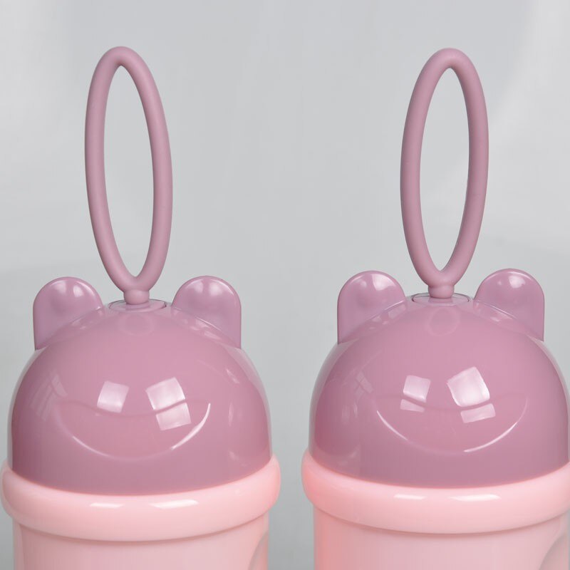 Food Container Storage Baby Portable Dispensing Toddler Machine Food Box Grid Feeding Child Three Storage Formula