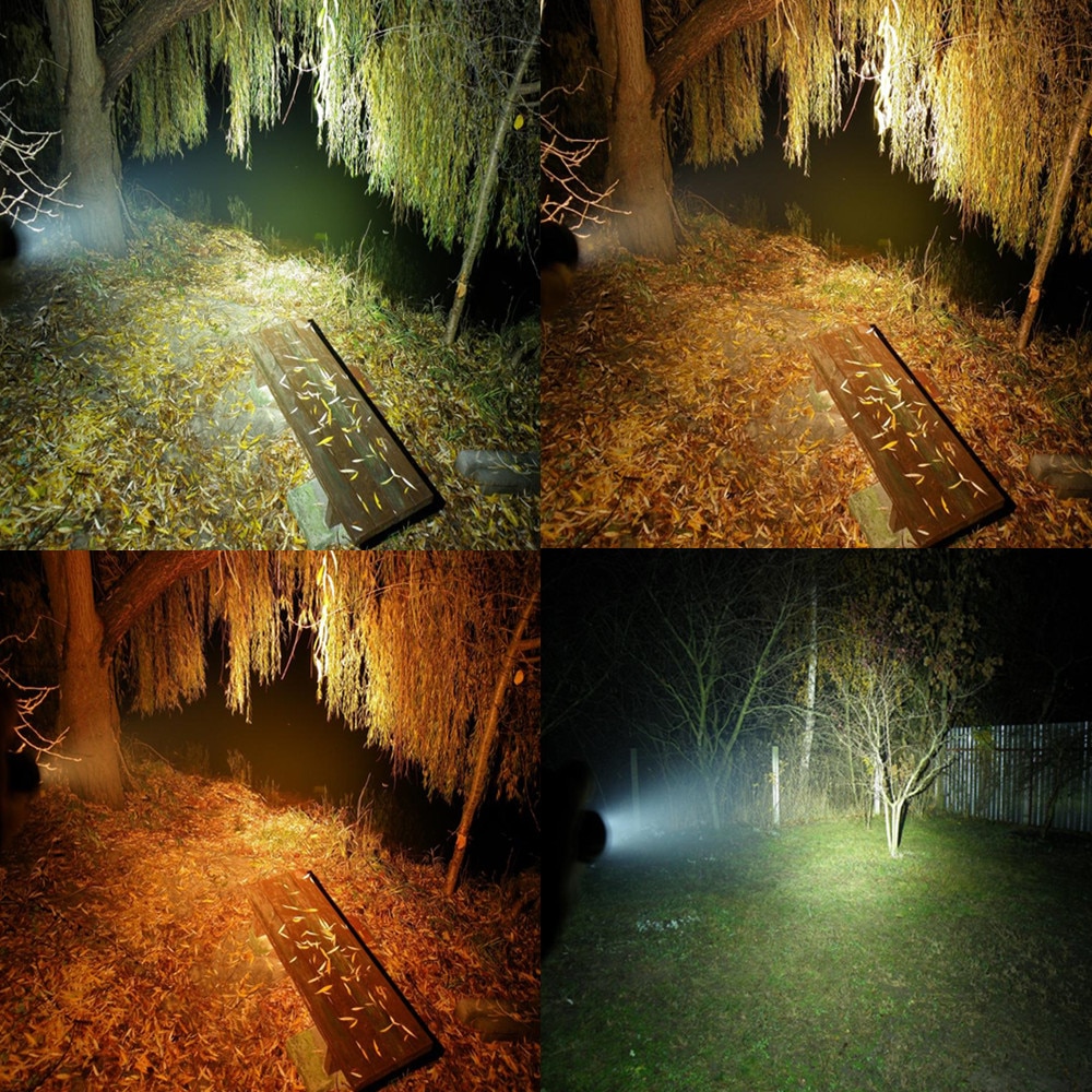 Sofirn IF25 Powerful Rechargeable LED flashlight 2500lm Variable Temperature Color Light from 2700K to 6500K 4pcs LED Topic