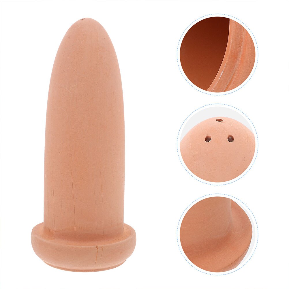 1 Set of Fish Breeding Pot Fish Spawning Barrels Pottery Clay Fish Tank Ornament