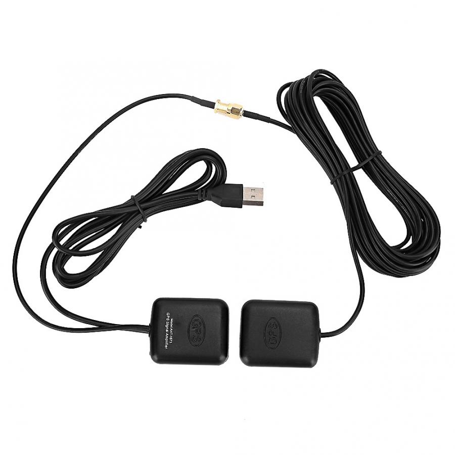 GPS Ontvanger Antenne ANT-1573 Auto GPS Signaal Versterker Antenne Antenne Auto Navigatie Ontvanger fm converter oto aksesuar