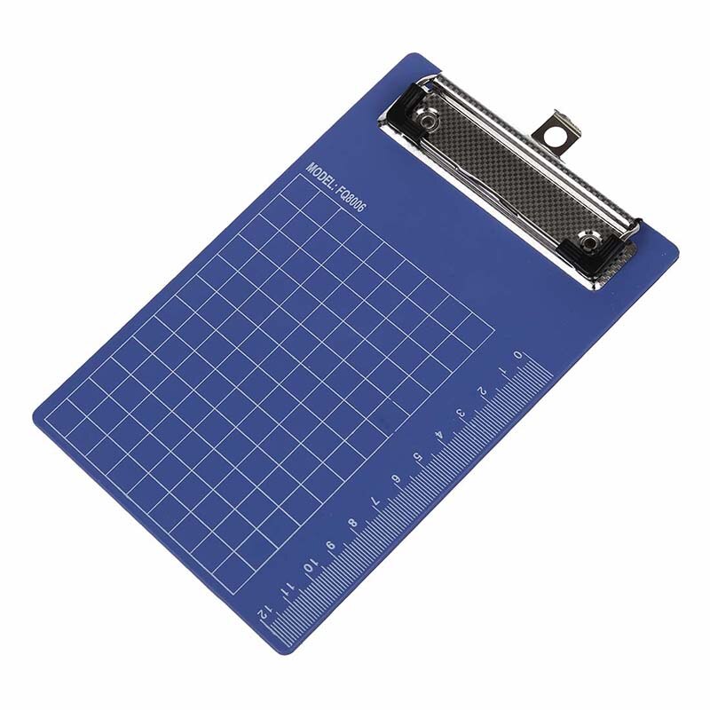 Pad Clip Houder Map Plastic Klembord Blauw Paars Voor Papier A6: Default Title