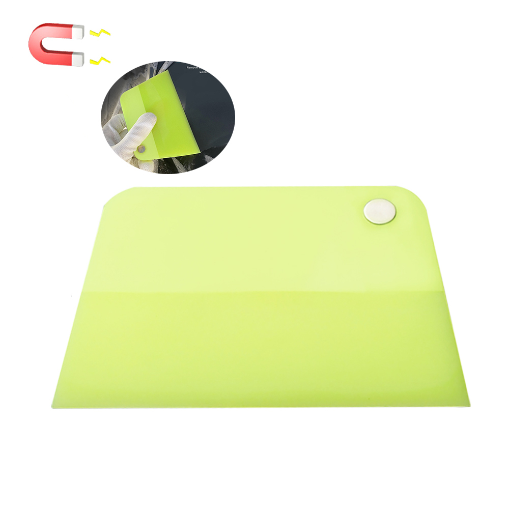 TOFAR-herramientas de instalación de Vinilo Suave, espátula PPF para ventana de coche, película protectora de pintura, envoltura, raspador de goma, herramienta de limpieza, 75a