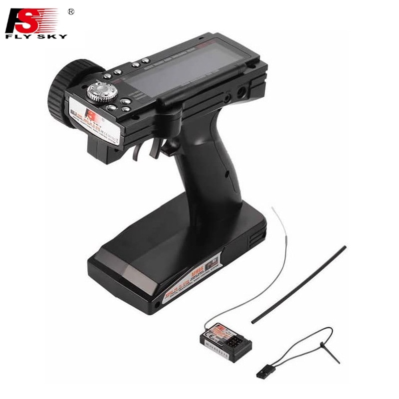 Flysky FS-GT3B FS GT3B 2.4G 3CH Gun RC System Transmitter with Receiver For RC Car Boat: official set