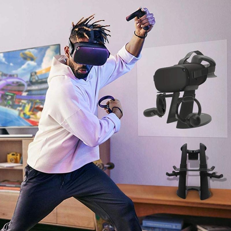 Per Oculus Quest 2 Vr supporto per Display per cuffie e stazione per Oculus Rift S per Oculus Quest controller per cuffie