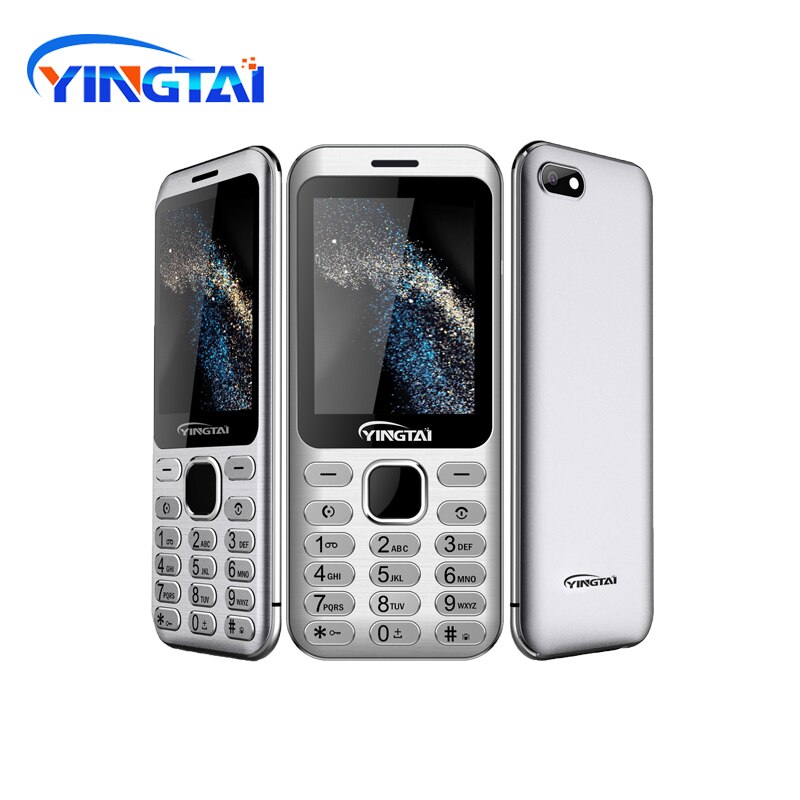 YINGTAI S1 Ultra-dünne Metall Überzug Dual SIM Gebogene Bildschirm Feature Handy Bluetooth Business Handy Unterstützung Vibration