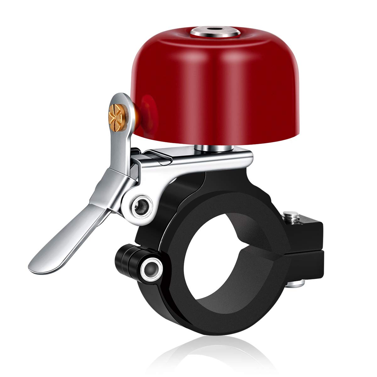 Greallthy Bike Bell Bicycle Horn Mountain Bike Road Bike Can Use Bicycle Accessories Adults And kids Can Use Bike Bell: Red Small