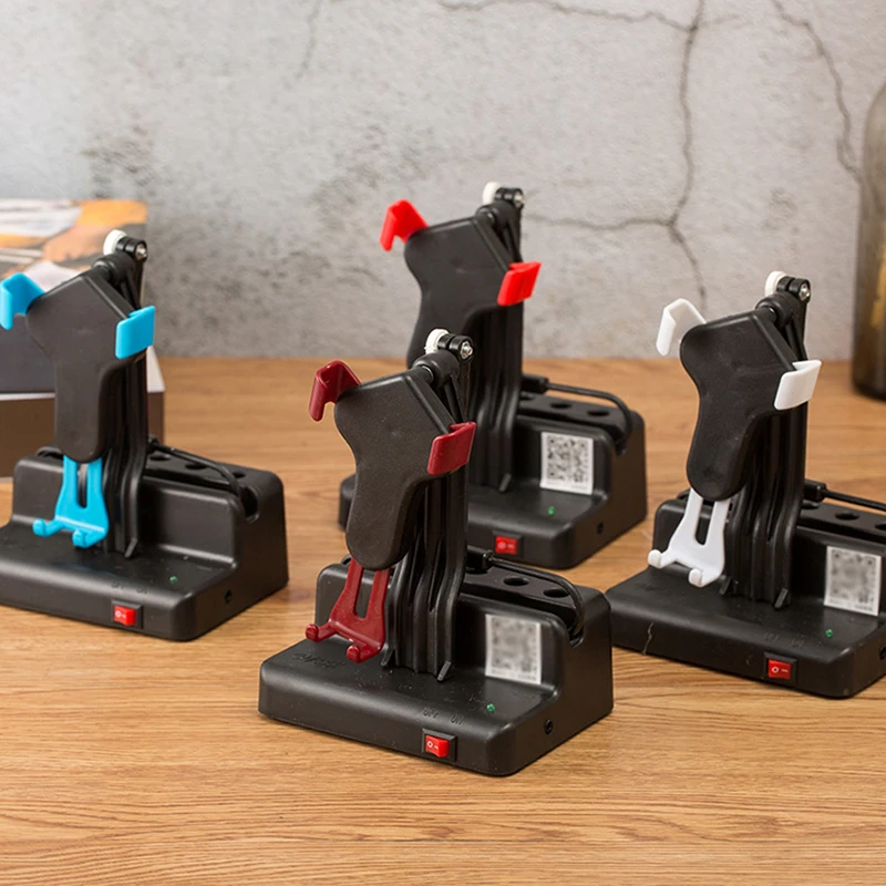 Agitador de balanço para telefone usb, suporte automático para celular, pedômetro, 5000- 15000 passos/hora, telefones celulares, contador de passos wechat
