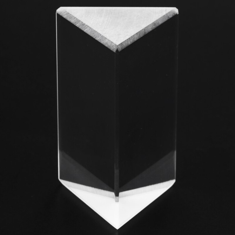 Teaching of Physics of precision optical glass Prism.