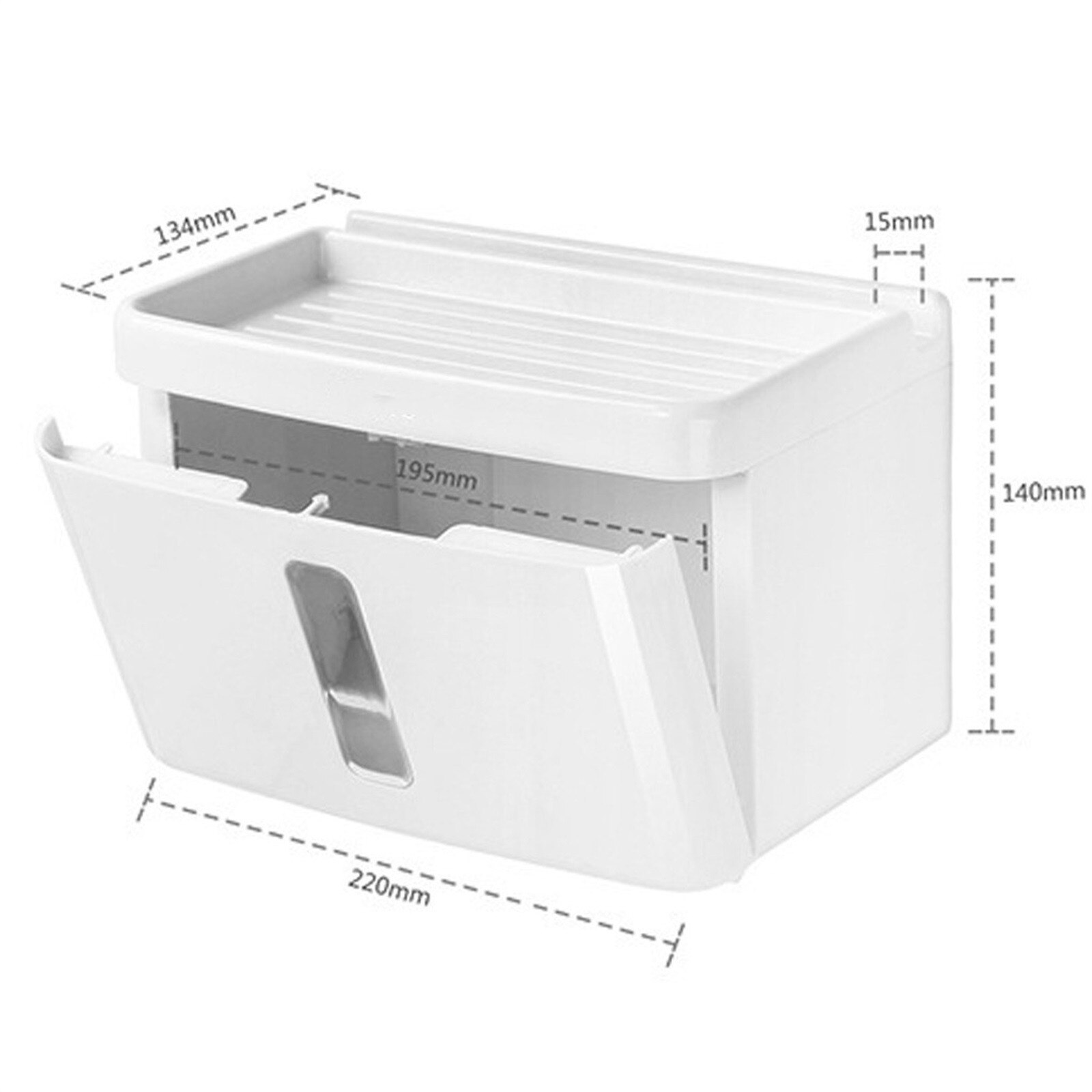 Waterdichte Tissue Box Box Container Multifunctionele Huishoudelijke Badkamer Wc Servet Dispenser Houder Box Case Decoratie #55