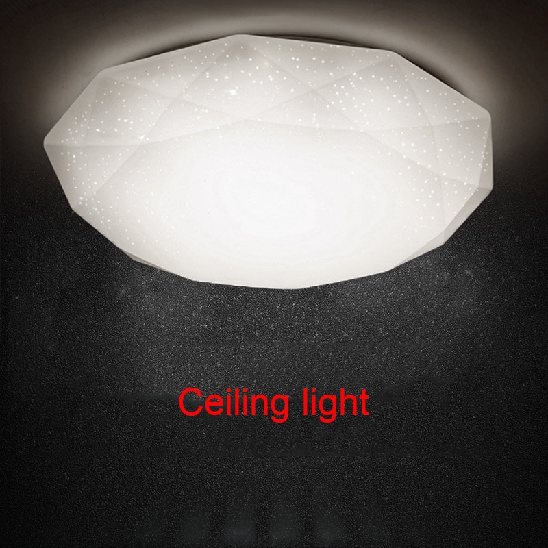 Newly LED Ceiling Lamp Fixture Diamond Shaped Light for Hallway Living Room Kitchen Bedroom XSD88