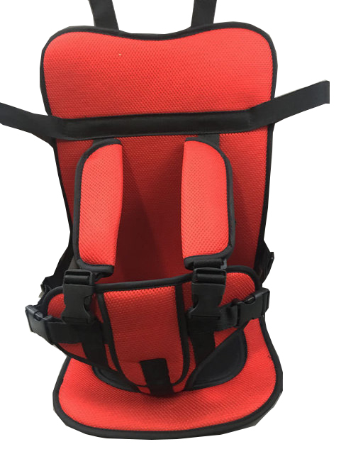 Aag Baby Veiligheid Seat Kind Stoel Zitkussen Pad Kids Eetkamer Stoel Kinderwagen Travel Mat Riem Baby Stoel Carrier Seatcushion: MAAG532-1red