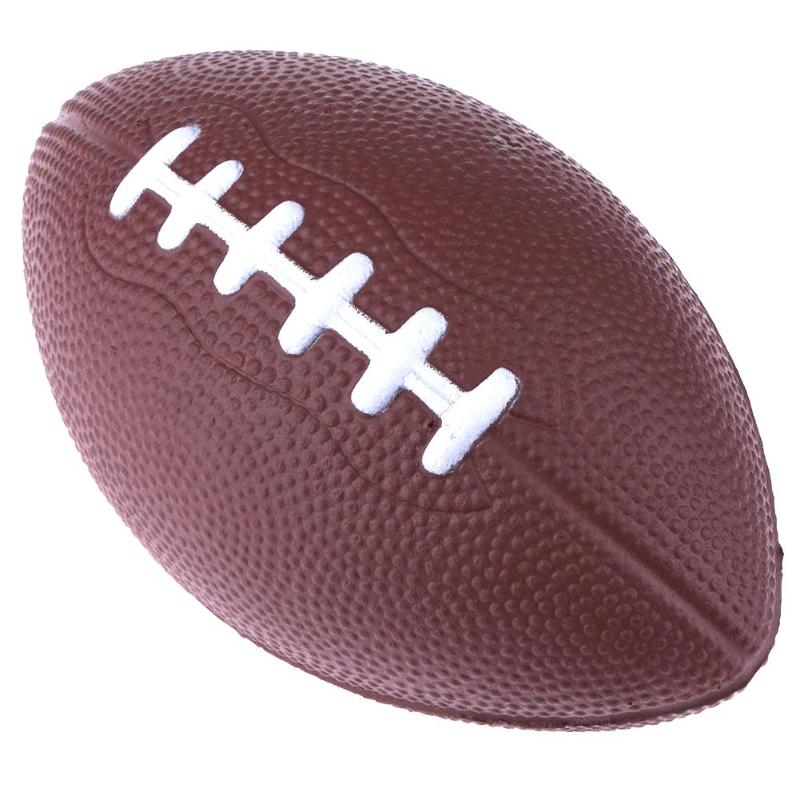 Mini Foam Rugby Non-inflatable Ball for Children Game Ball Small American Football Child Toys Anti-stress Soccer Squeeze Ball