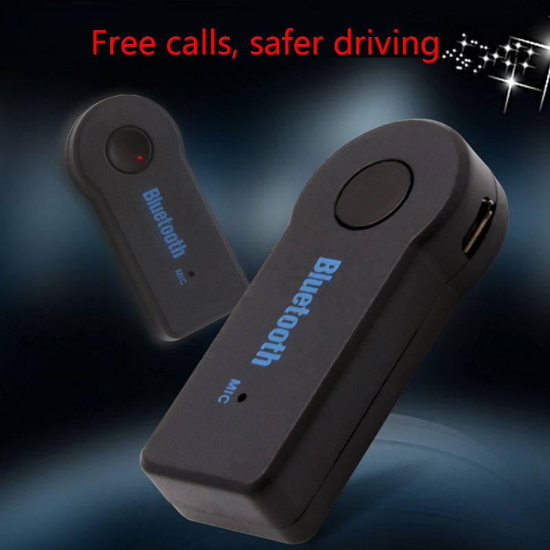 AUX 3.5mm Jack Bluetooth Ontvanger Auto Draadloze Adapter Handsfree Call Bluetooth Adapter Zender Auto Muziek Ontvanger