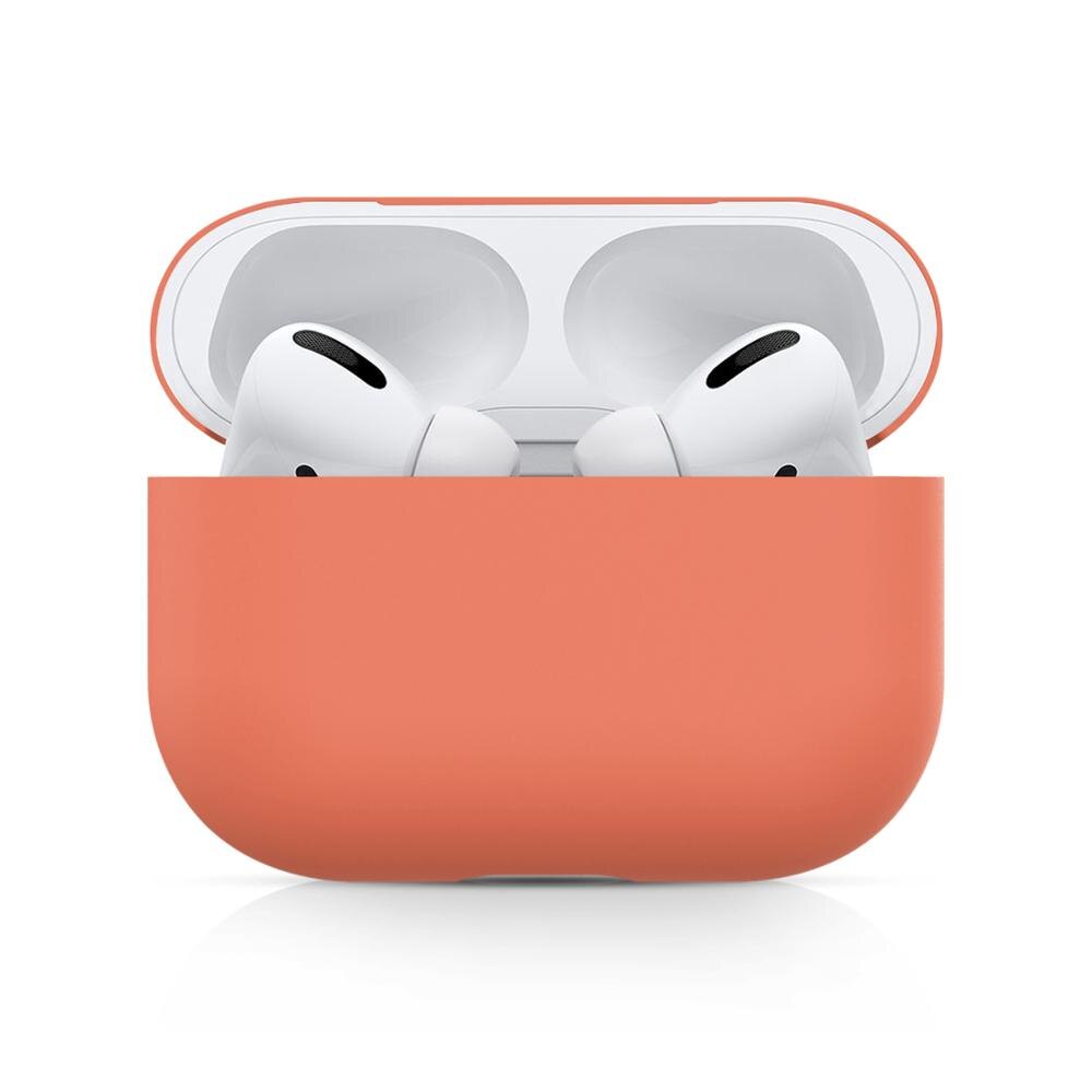 Étui Airpods Pro 3 sans fil Bluetooth, housse de protection pour apple: Apricot