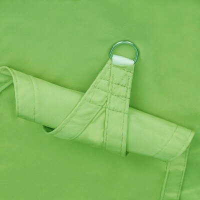Toldo impermeable para exteriores, refugio triangular Oxford, carpa, toldo, vela de sombra para jardín, Patio, playa, lona de acampada, viaje: Green