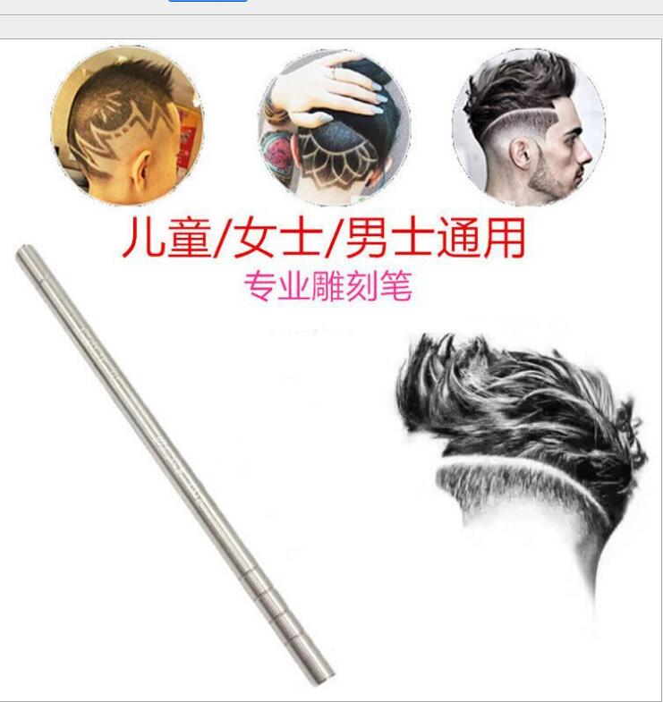 Haar Gravur Stift Magie Öl Kopf Scotch Frisuren Stahl Rasiermesser Stift Friseur Rasiermesser Scheren Rasieren Tasche