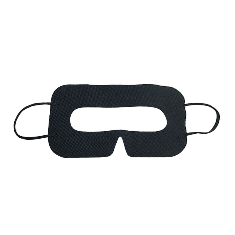100 Pcs Hygiëne Vr Masker Pad Zwart Wegwerp Oogmasker Voor Vive 3D Virtuele Realit M5TD